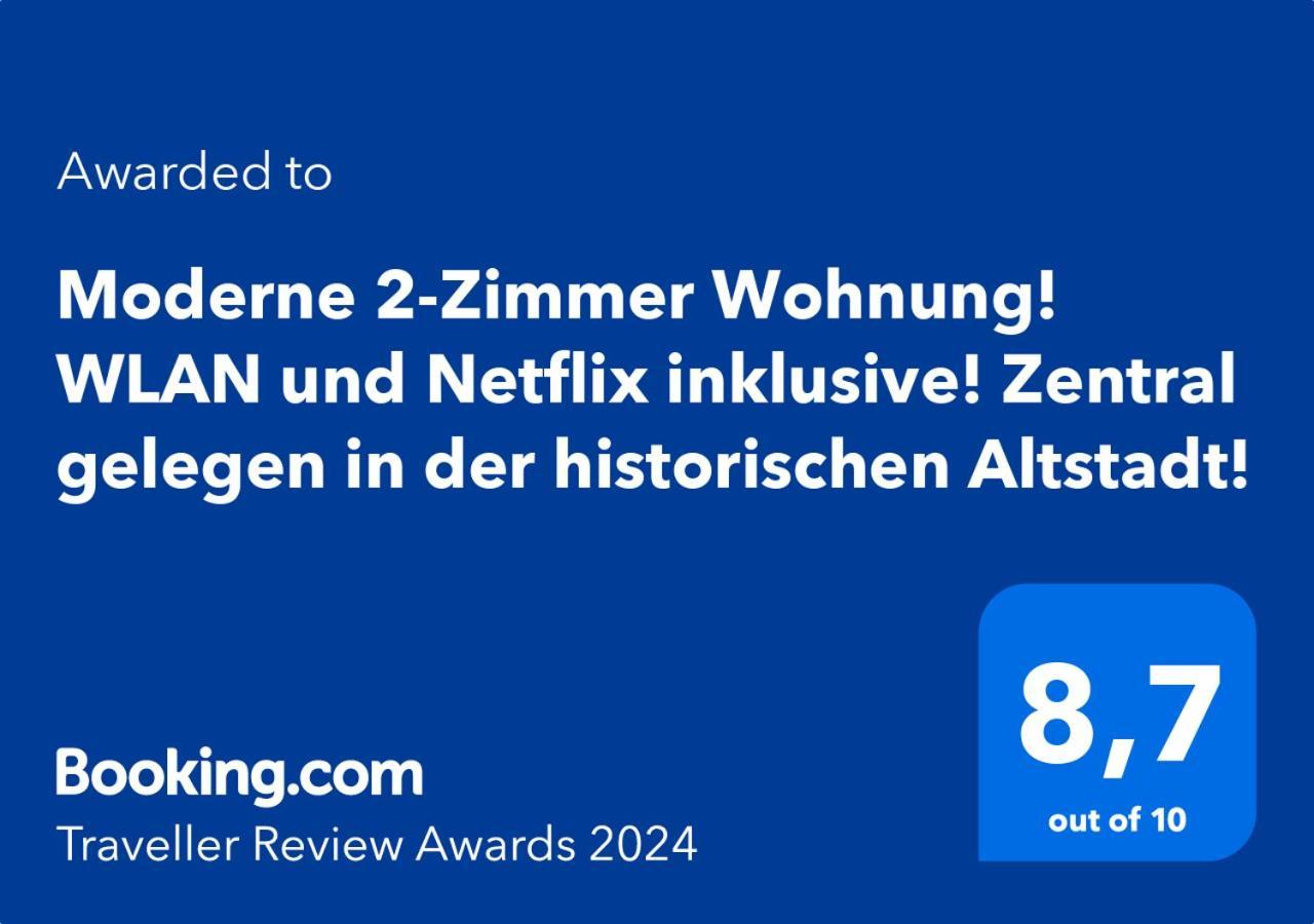 Moderne 2-Zimmer Wohnung! Wlan Und Netflix Inklusive! Zentral Gelegen In Der Historischen Altstadt! Stade Eksteriør bilde
